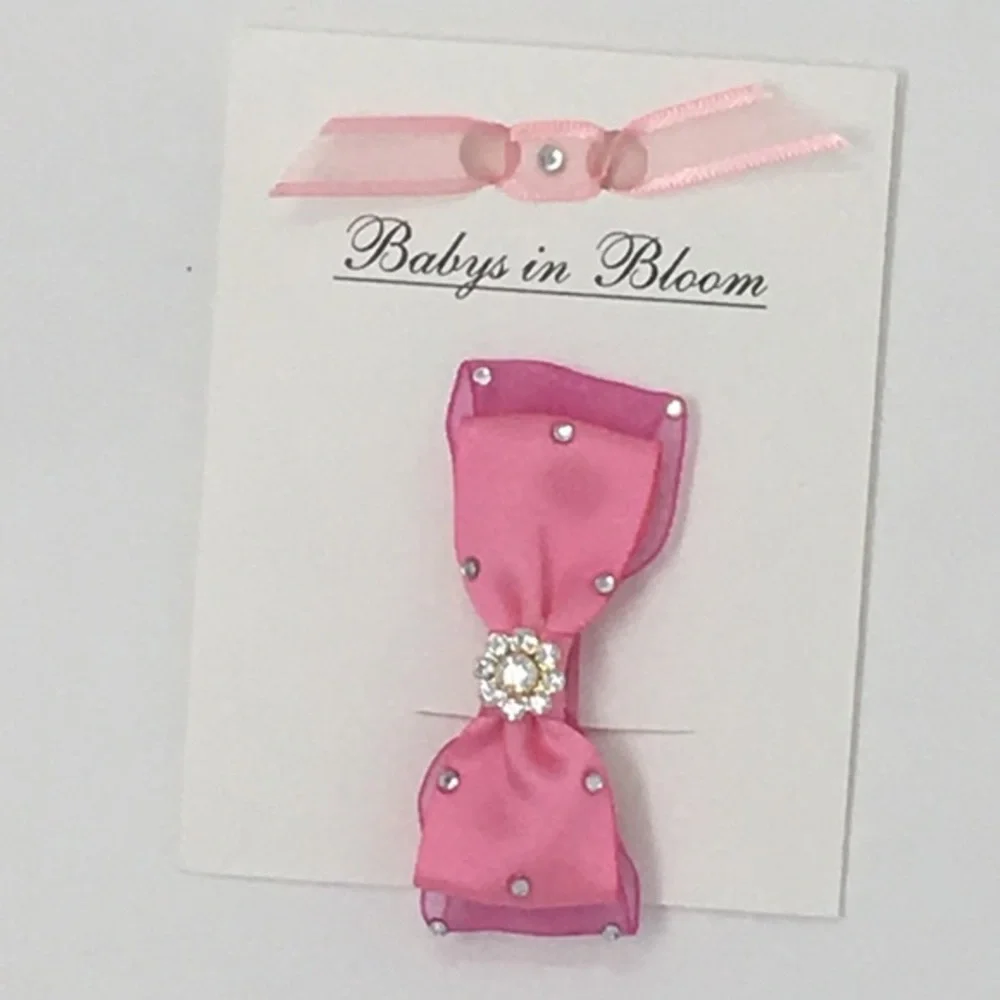 Baby & Toddler Girls Pink Bow Hair Clip